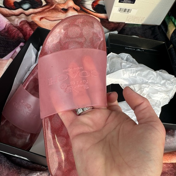 Coach slides jelly new in box - Picture 6 of 7